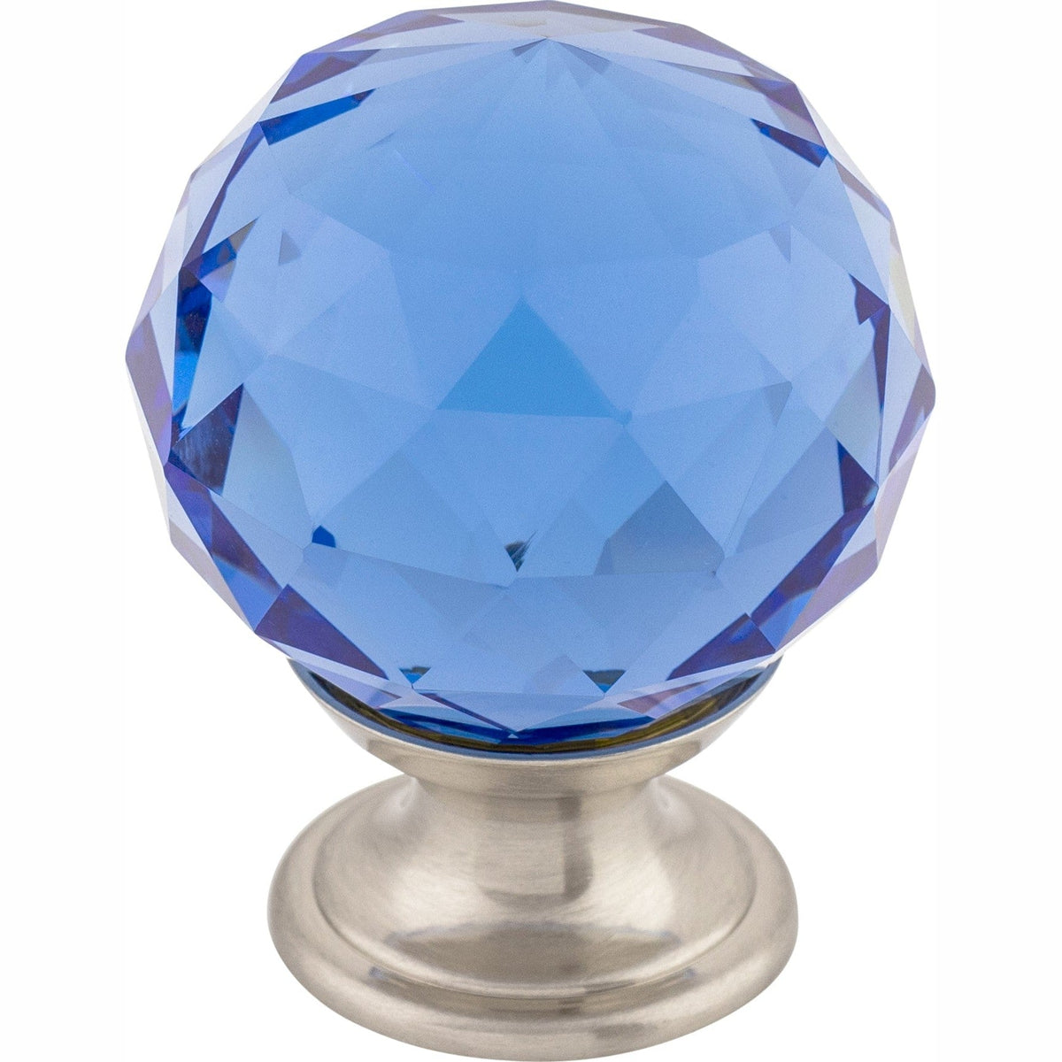 TOP KNOBS Blue Crystal Cabinet Knobs