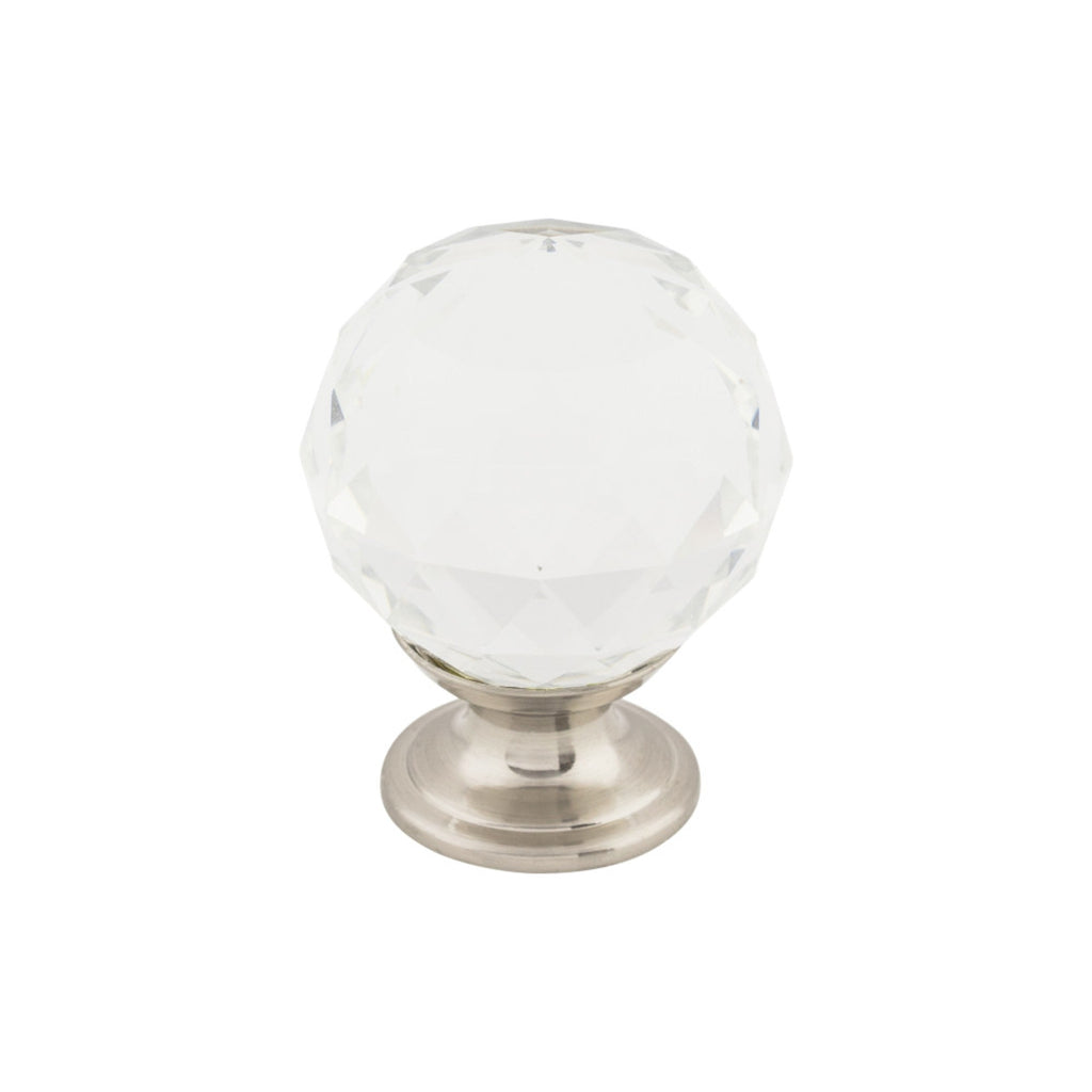 TOP KNOBS Clear Crystal Cabinet Knobs