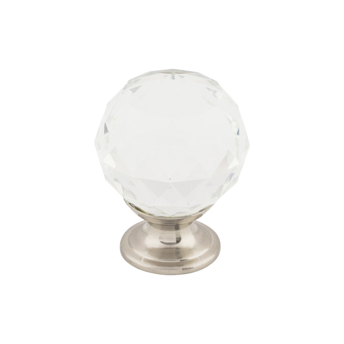TOP KNOBS Clear Crystal Cabinet Knobs